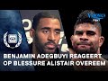 Benjamin Adegbuyi reageert op blessure Alistair Overeem