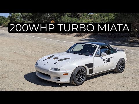1997 Mazda Miata 200WHP 1.8L TURBO Review - The Perfect MX-5?