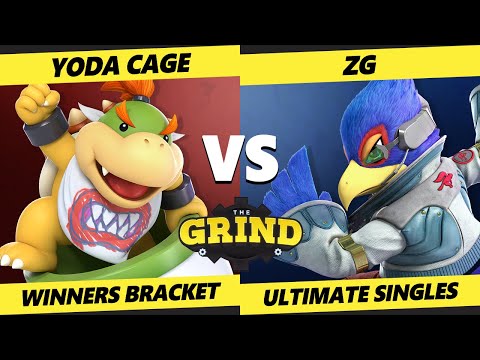 Pre-Glitch Grind  - Yoda Cage (Bowser Jr) Vs. ZG (Falco) Smash Ultimate Tournament