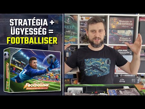Társasjáték | Stratégia + Ügyesség = Footballiser - Game-Obscura