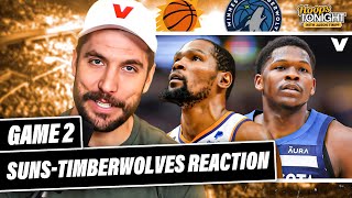 Suns-Timberwolves Reaction: Wolves look legit, Kevin Durant & Phoenix in DANGER | Hoops Tonight