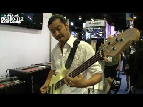 Uriah Duffy demos the BG250-112 Bass Combo NAMM 2014