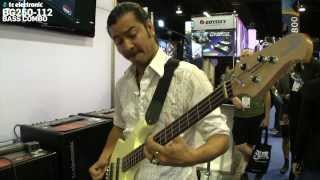 Uriah Duffy demos the BG250-112 Bass Combo NAMM 2014