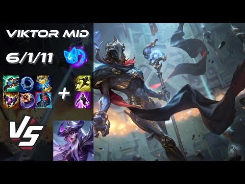 MID Viktor vs Syndra - NA Challenger Patch 25.24