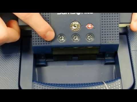 comment ouvrir valise samsonite