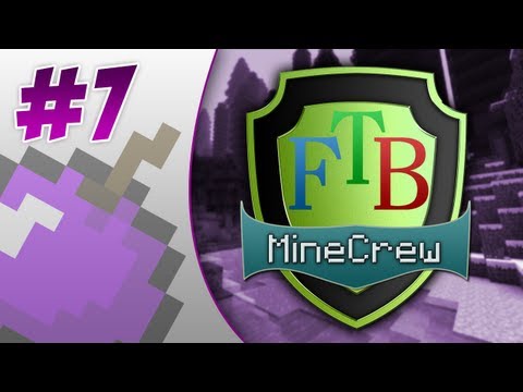 MineCrew Feed the Beast: E7 - Automatic Rubber Farm