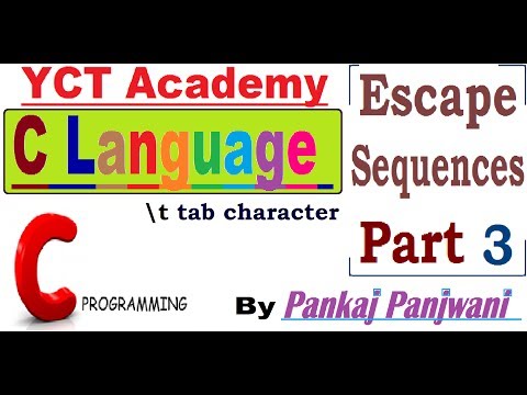 C Programming The First C Language Program Part 1