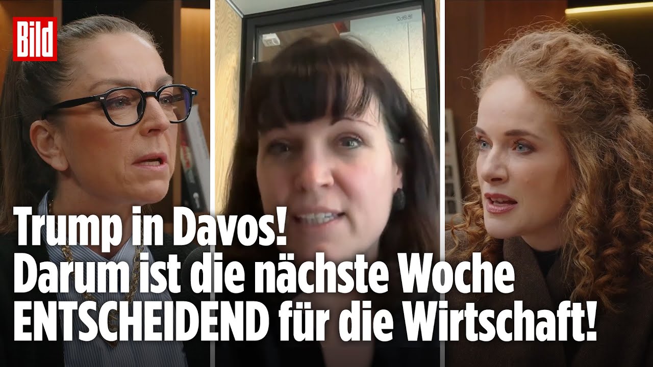 TRUMP IN DAVOS: Darum ist die nächste Woche ENTSCHEIDEND für die Wirtschaft! | Es wirtschaftet sehr