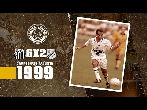 Santos 6 x 2 Inter de Limeira - 03/04/1999 - Jornal Nacional