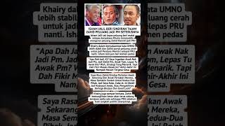Download lagu TAJAM ISHAM JALIL RESPON KHAIRI JAMALUDIN ZAHID PELUANG PM mp3