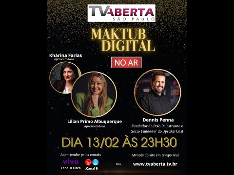 Programa Maktub Digital com Dennis Penna