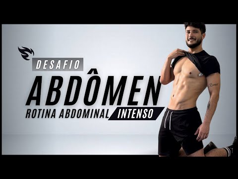 Treino ABDOMINAL intenso - rotina de Abdômen completa sem repetição (em casa, sem equipamentos.)