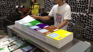 notebook stitching and folding machine