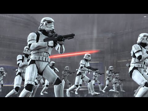 The Battle of Kamino - Star Wars Force Unleashed 2 NPC Wars