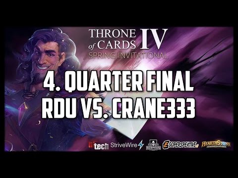 4. Quarter Final: RDU vs. Crane333