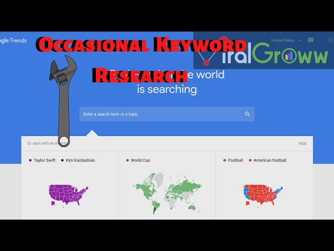 How to find occasional trending searches using Google Trends