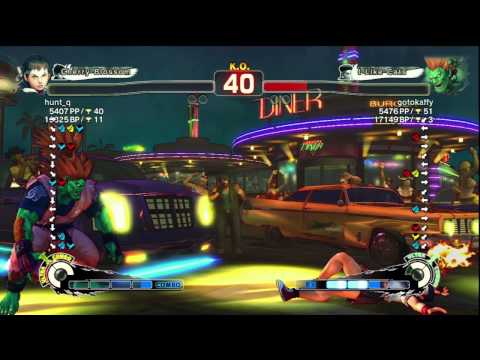 hunt_q [Sakura] vs. gotokaffy [Blanka] | SSF4 Arcade Edition