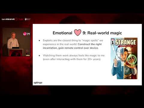 OffensiveCon20 - Halvar Flake - Keynote - Why I Love Offensive Work, Why I don't Love Offensive Work