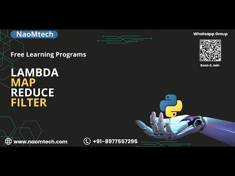 20 Python Tutorial For Beginners Lambda Map Reduce Filter