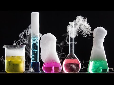 Купили набор химических опытов \ Квест-экспериментариум \ Химические опыты у нас дома