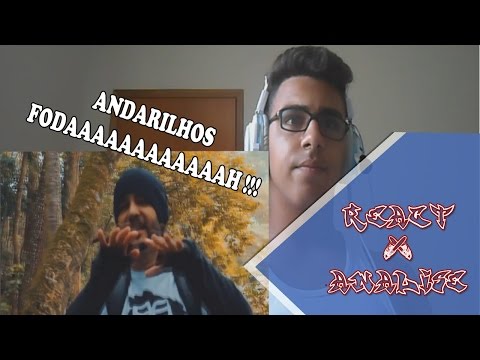 REACT ''andarilhos'' Atentado Napalm part. Froid & Thiago Zion (RAP BOX)