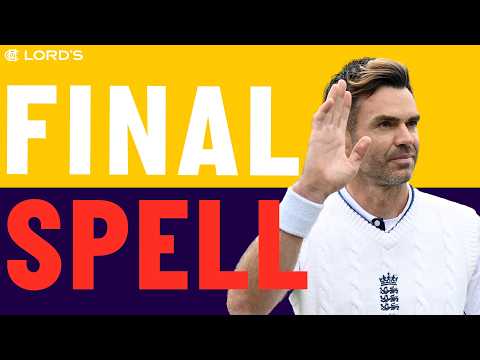 Anderson's Last Ever Wickets | Farewell Test At Lord's | England v West Indies 2024