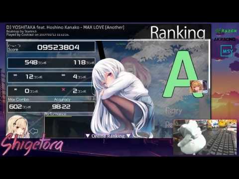 Cookiezi DJ YOSHITAKA feat. Hoshino Kanako - MAX LOVE HDDT 2miss | livestream