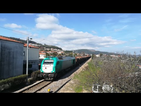 Comboio internacional n° 48836 Ibercargo 037 Carapeços