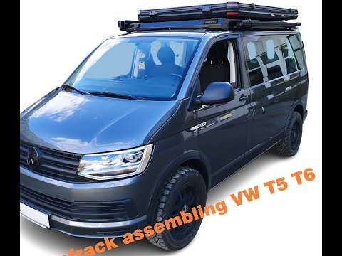HGM-Rack VW T5 T6 Ford Transit Custom Montagevideo