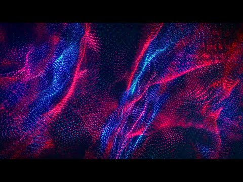 🎬 4K Screensaver – Moving Neon Lines in Red and Blue | Loop (No Audio)