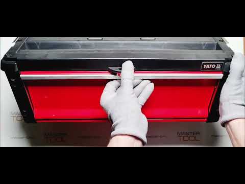 Ящик для инструментов YATO с выдвижным ящиком, 495x252x180 мм, 10 кг Ящик для инструментов YATO с выдвижным ящиком, 495x252x180 мм, 10 кг