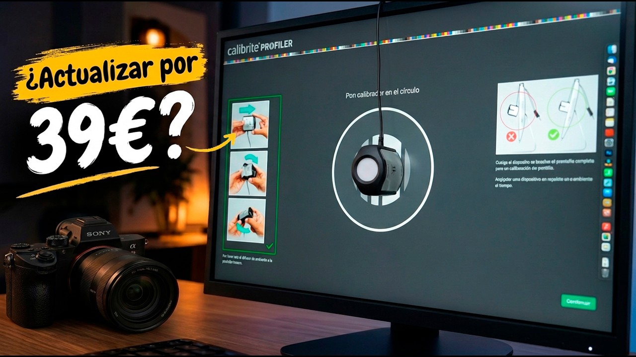 Actualicé mi X-Rite i1Display Pro por 39 € y calibré el monitor (Tutorial)