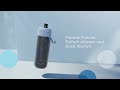 BRITA Sport Wasserfilterflasche Active dunkelblau 0.6 L