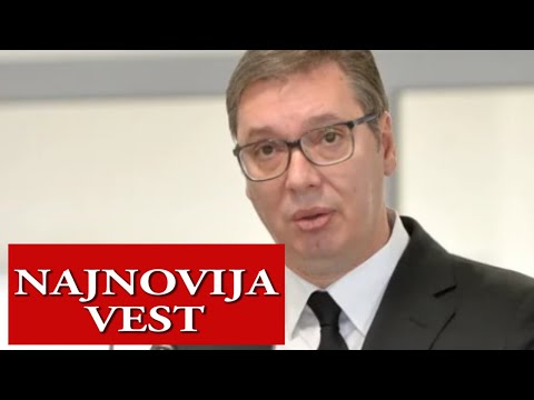 ŠOOK ALEKSANDAR VUČIĆ HITNO ZABRANIO SVE SKUPOVE