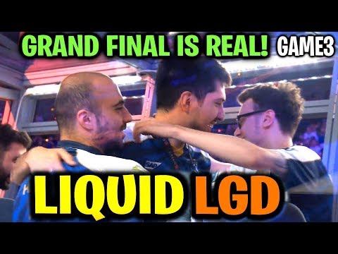 LIQUID vs LGD (Game 3) GRAND FINAL IS REAL! TI9 Dota 2
