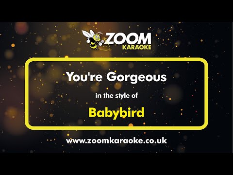 Babybird - You're Gorgeous - Karaoke Version from Zoom Karaoke