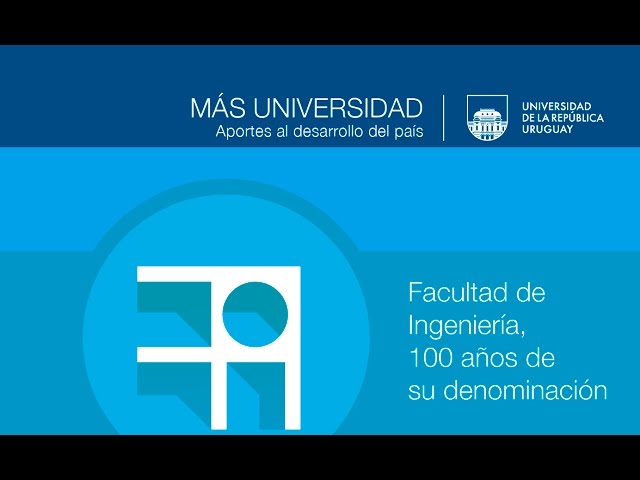 University of the Republic Faculty of Engineering video #1