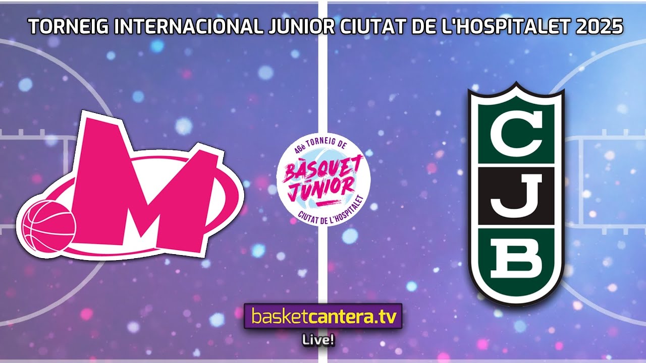 #Live U18M.  KK MEGA SUPER vs JOVENTUT BADALONA.- Torneo Internacional Junior Ciudad de L´Hospitalet