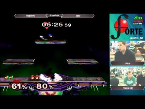 Forte Pools R1: Problem0 (Falco) vs Nike (Marth)