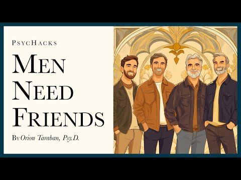 Watch — Men need friends: the male loneliness problem