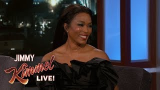 Angela Bassett Gets the Wakanda Salute from EVERYONE video