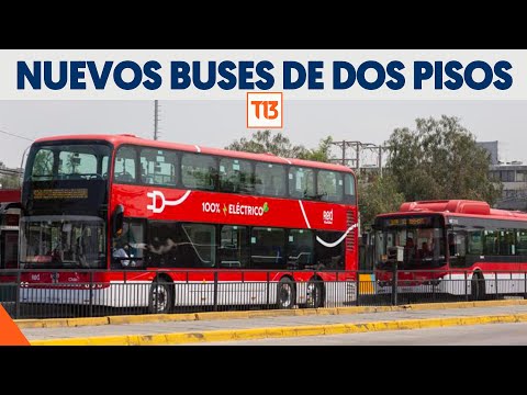 El 26 de febrero comienza nuevo recorrido de buses de dos pisos desde Cerro Navia a Lo Barnechea
