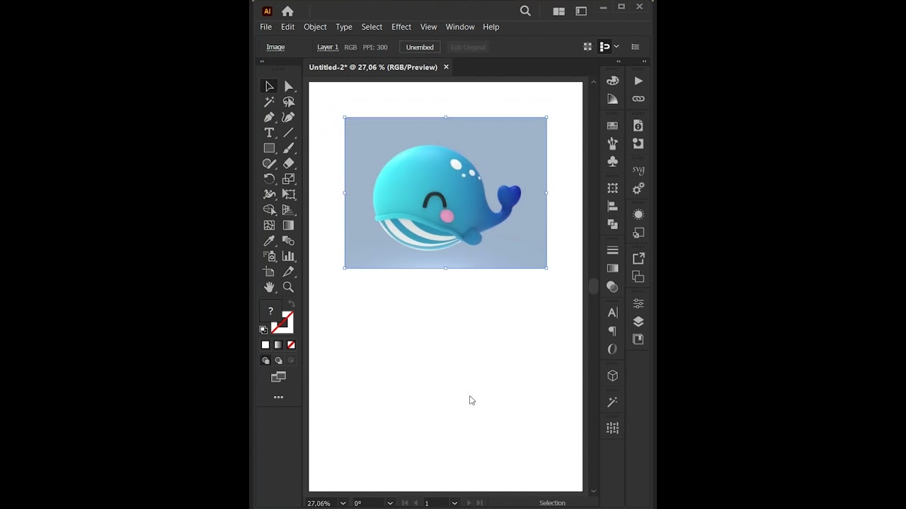 convert vector images to bitmap images in illustrator #adobe #illustratortutorial #illustrator