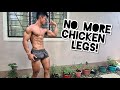 GETTING SERIOUS WITH MY LOWER BODY | FULL BLAST LEGS WORKOUT