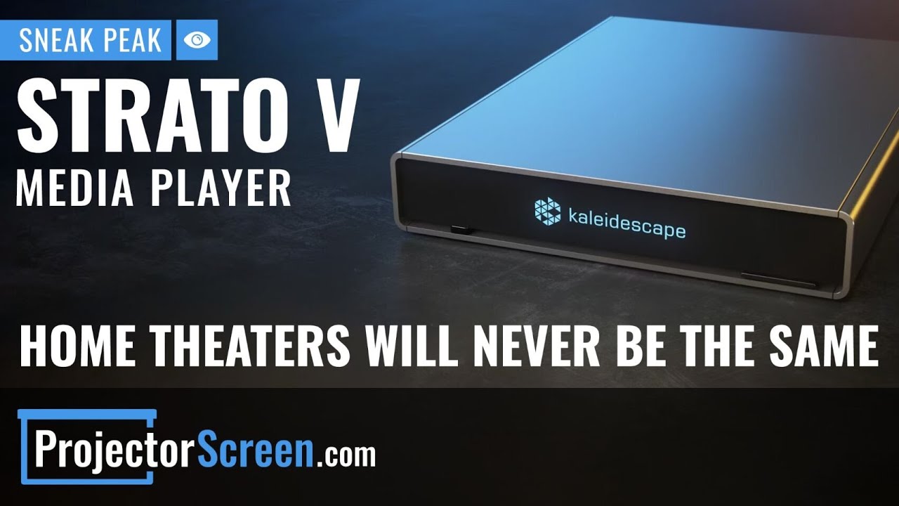NEW Kaleidescape Strato V | Home Theater Movies Will Never Be ...