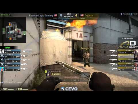 CLG vs Orgless Game 1 (CEVO-P CS:GO Season 8) - Misled & LATORR