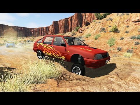 Cars vs Potholes #3 - BeamNG.Drive