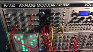 Video thumbnail for Eowave Domino module - patching by Andrew Means by eowave