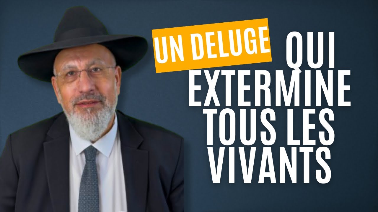 Un déluge qui extermine tous les vivants..pour toutes les demandes de Monique Sarah Abecassis