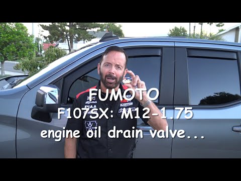 The FUMOTO Engine Oil Drain Valve Install w/Paul Henderson 8-2020
